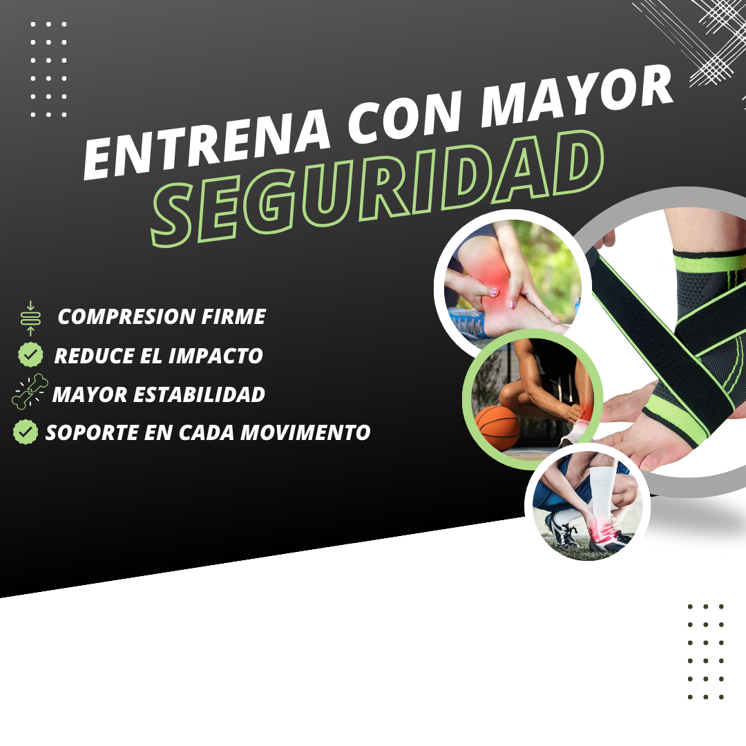 Tobillera de Compresión Ajustable